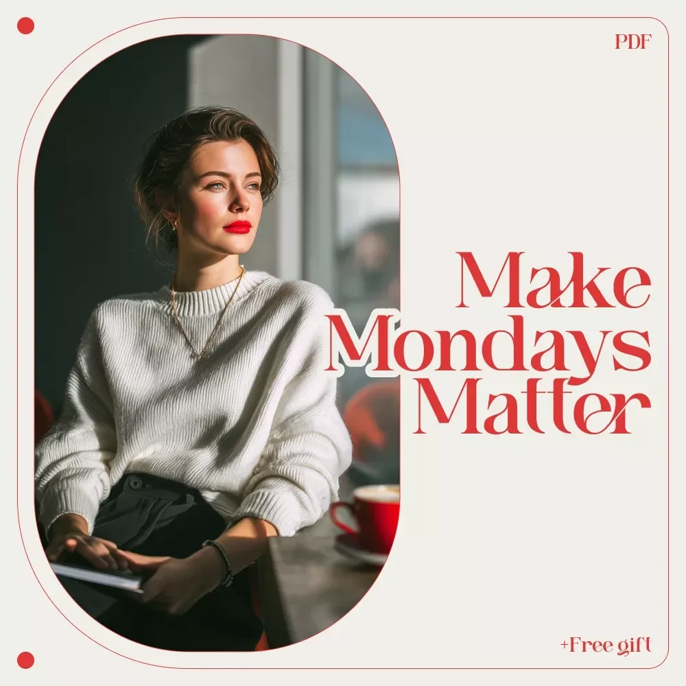 Make Mondays Matter: A Simple Guide to Starting Your Workweek with Energy and Purpose – Monday Motivation for Your Best Week
