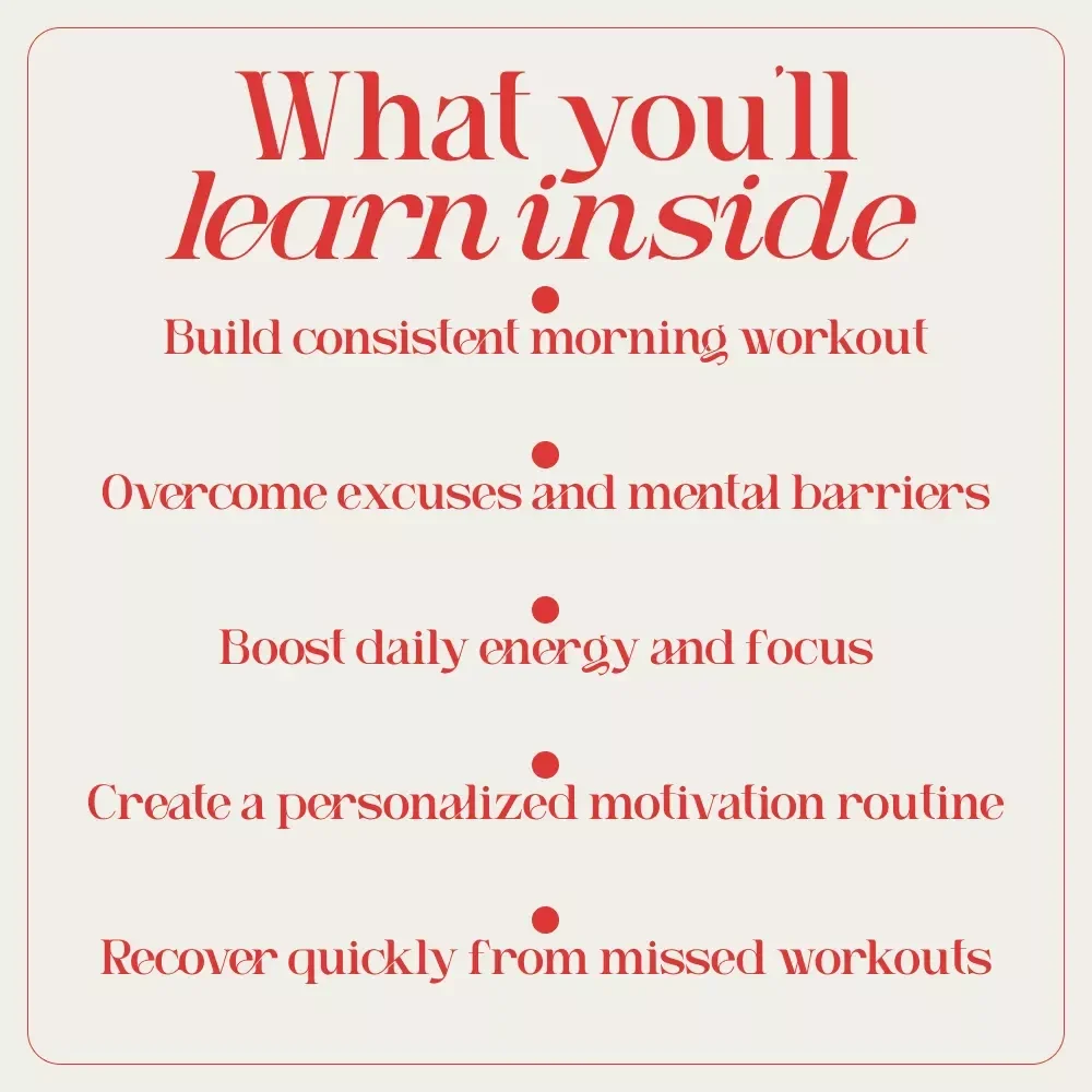 Rise & Grind: Your Morning Workout Motivation Blueprint | How to Motivate Yourself to Workout in the Morning | Daily Fitness Routine Guide