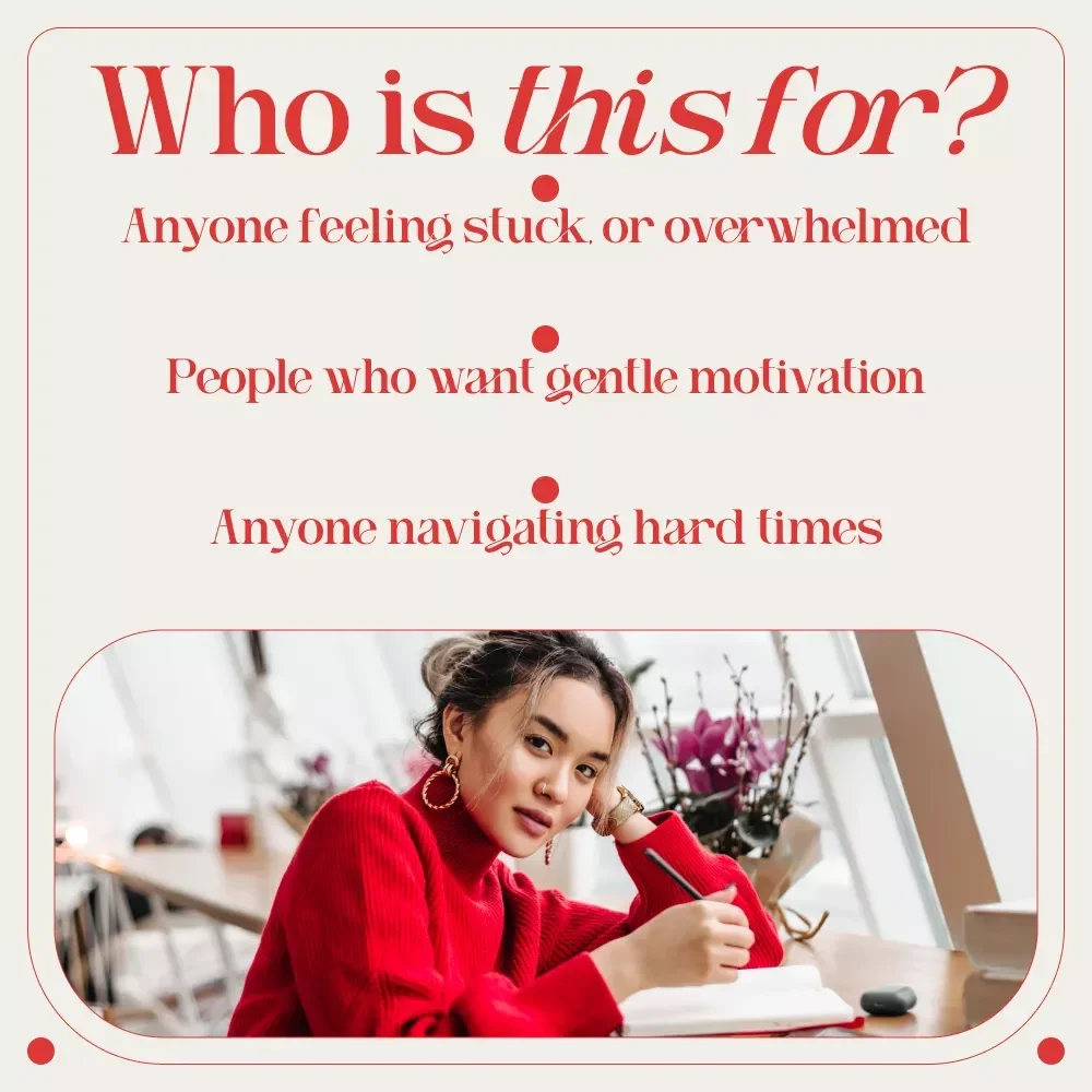Checklist: Your Ultimate Motivation Kickstart — Simple Steps to Keep Moving Forward When Life Gets Tough | Printable Self-Care Planner | How to Motivate Yourself in Difficult Times | Instant Download