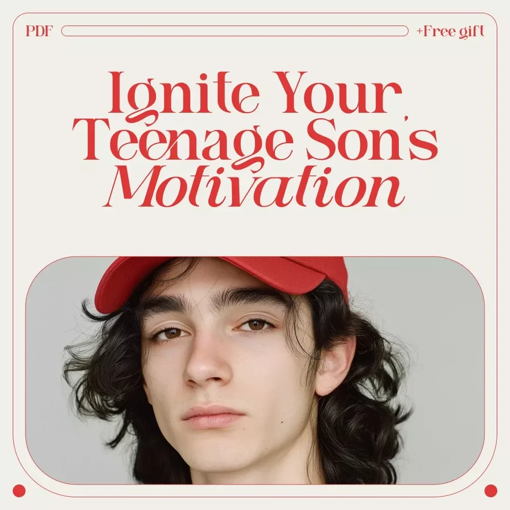 Checklist: Ignite Your Teenage Son’s Motivation — Simple Steps to Spark Lasting Drive | Digital Download, Parenting Guide, eBook, Teen Motivation Tips