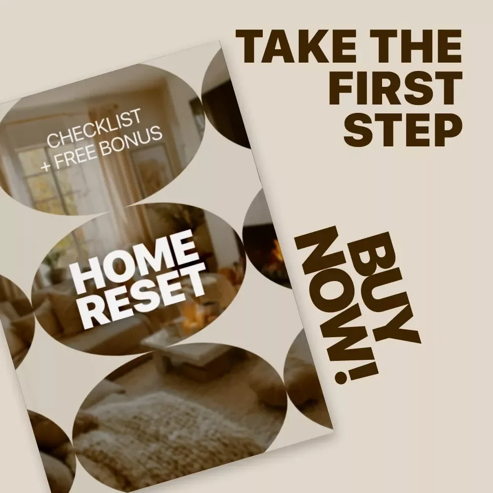 Home Reset: Daily Home Routine Checklist for a Tidy, Peaceful Life