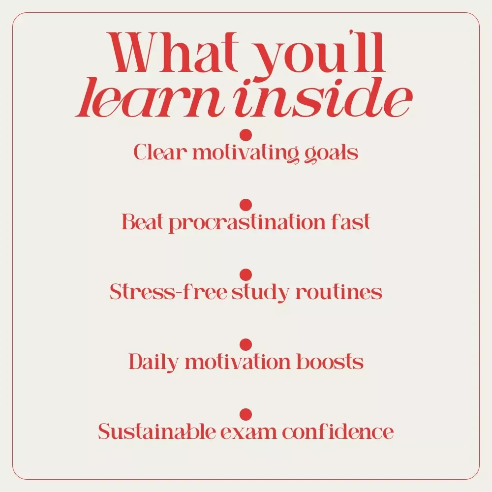 Study Spark: How to Ignite Your Motivation and Ace Your Exams | Guide on how to get motivated to study for exams