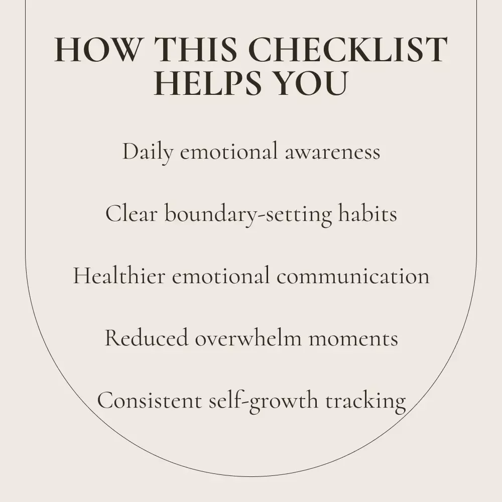 Emotional Mastery for INFPs: Your Actionable EQ Checklist | infp emotional intelligence Growth Guide