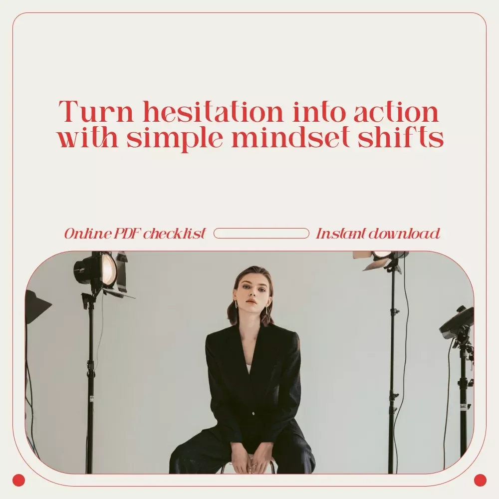 The Mindset Shift Checklist: Turn Doubt Into Drive, Fast! – How to Motivate Employees as a Supervisor Digital Download