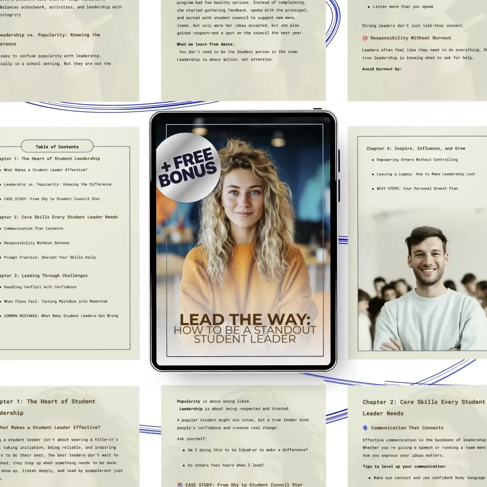 Lead the Way: How to Be a Standout Student Leader | Student Leadership Guide on how to be an effective student leader