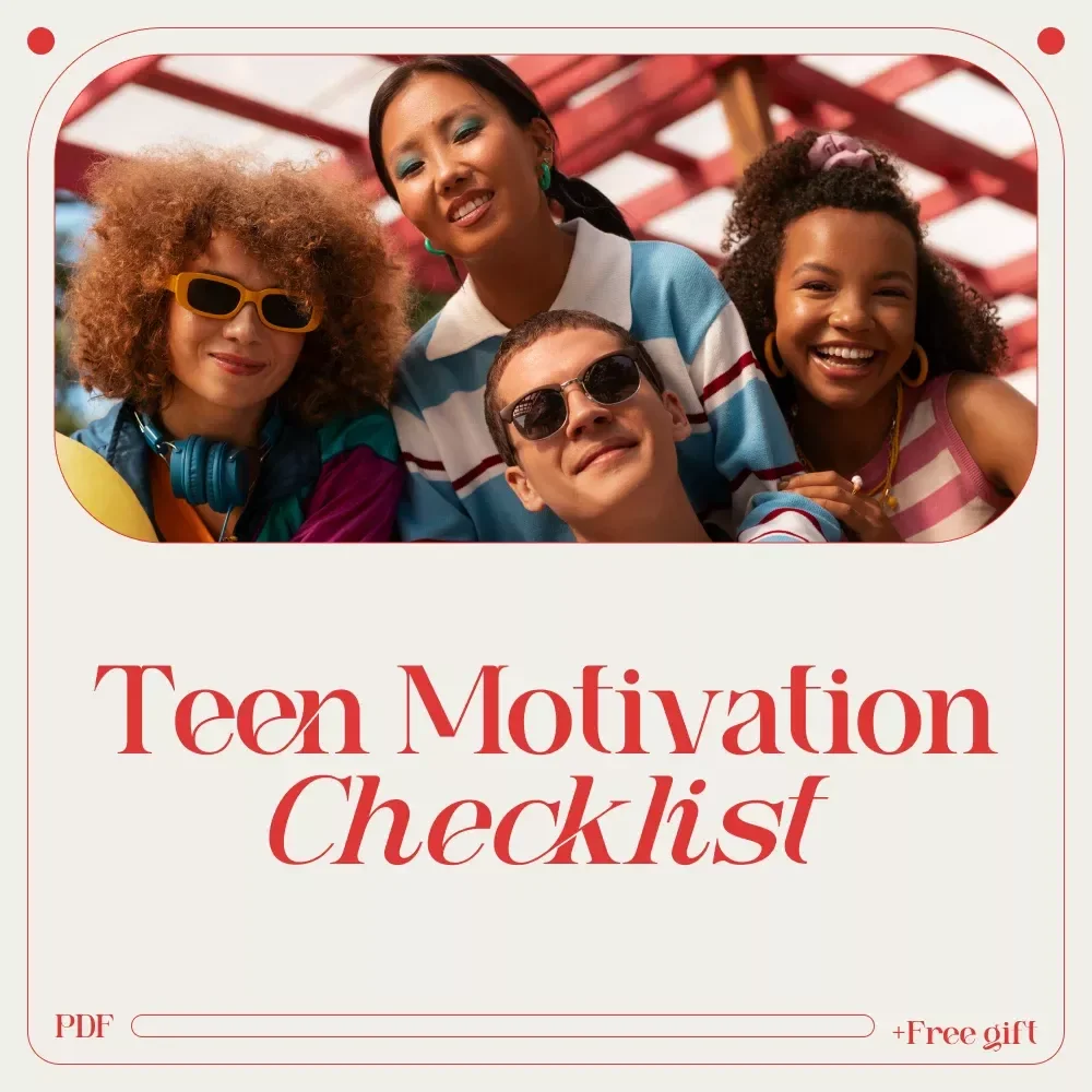 The Ultimate Teen Motivation Checklist: Spark Their Fire Today! | How to Motivate Teenagers with Simple Daily Tools for Parents, Teachers & Coaches