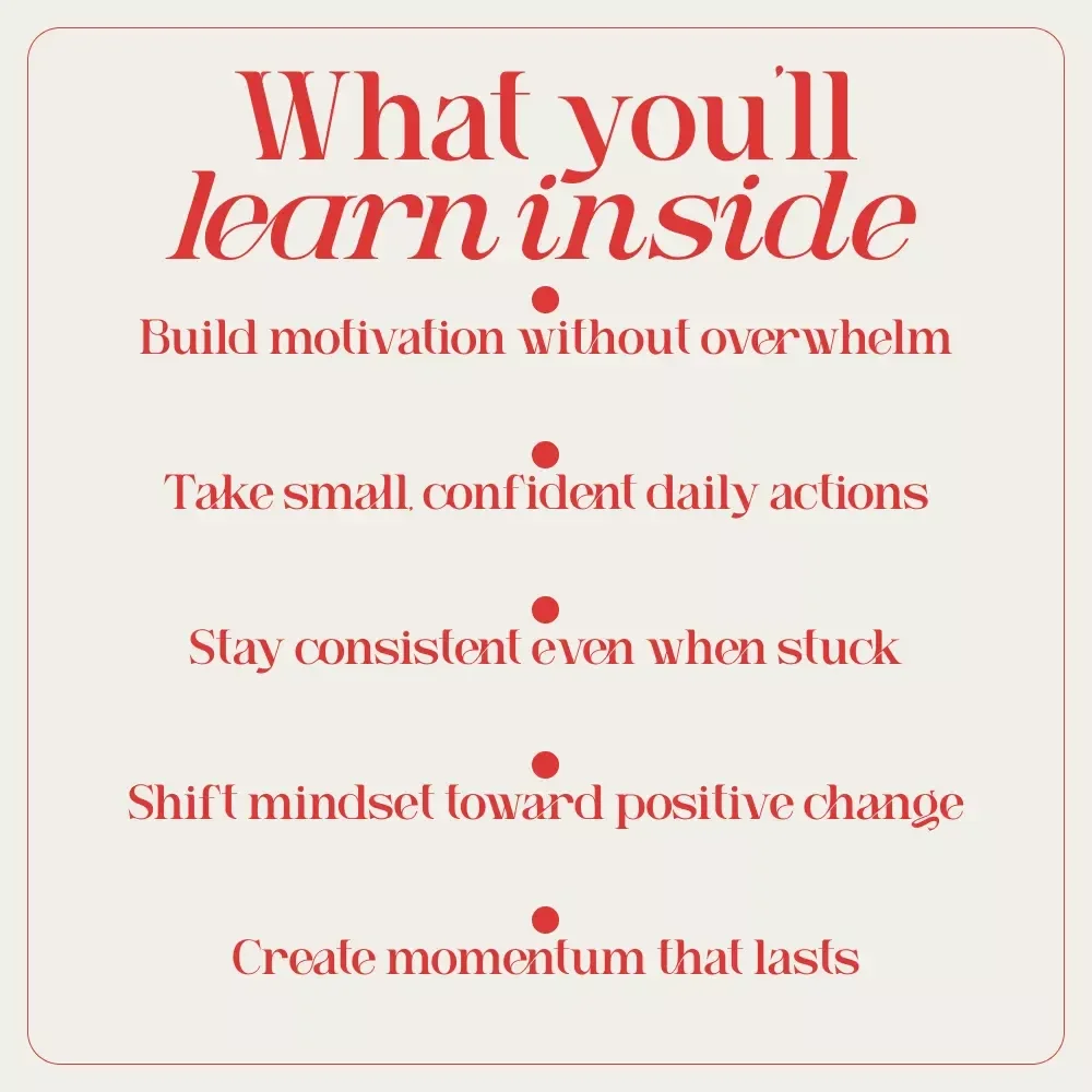 Spark Your Shift: How to Motivate Yourself to Change Your Life | Self-Motivation eBook for Personal Growth, Habits & Lasting Change