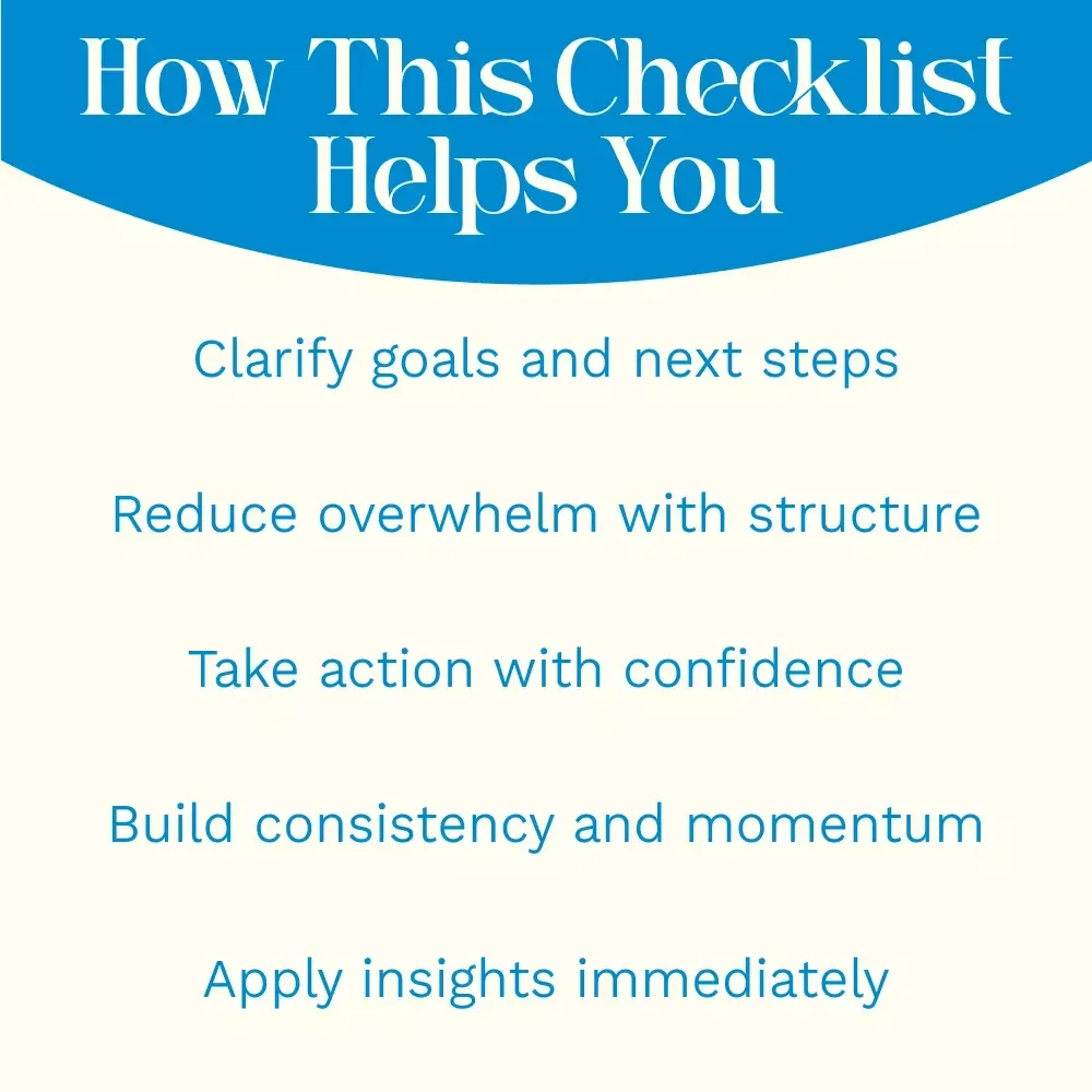 The Executive Goal-Getter Checklist: 10 Power Moves to Crush Your Coaching Goals | Executive Coaching Goal Setting Checklist | How to Set Goals for Executive Coaching