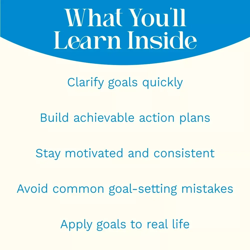 SMART Moves: Real-World Goal Setting That Works | Practical Guide with Examples of SMART Goals | Digital Download for Students, Professionals & Personal Growth