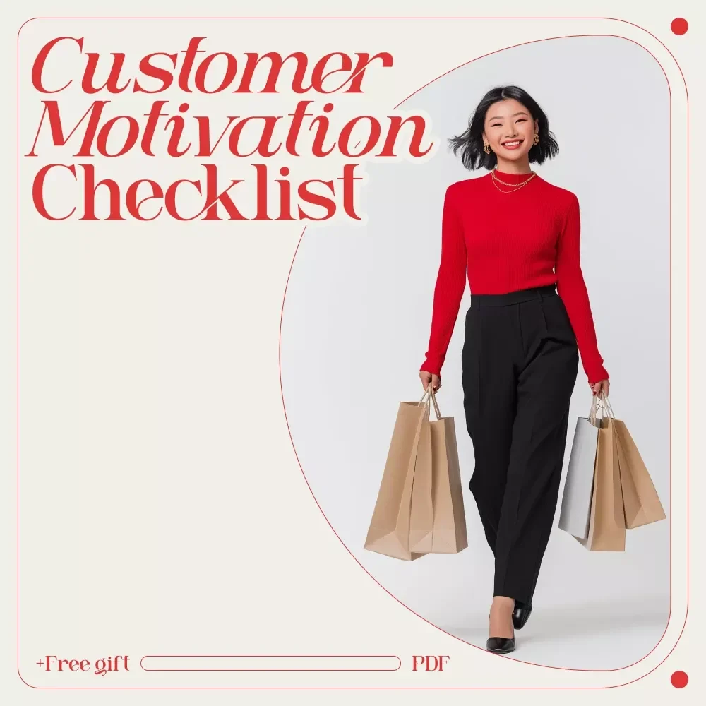 The Ultimate Customer Motivation Checklist: Spark Sales Like a Pro | Digital Marketing Guide for Sales Psychology, Customer Buying Behavior & High-Converting Offers