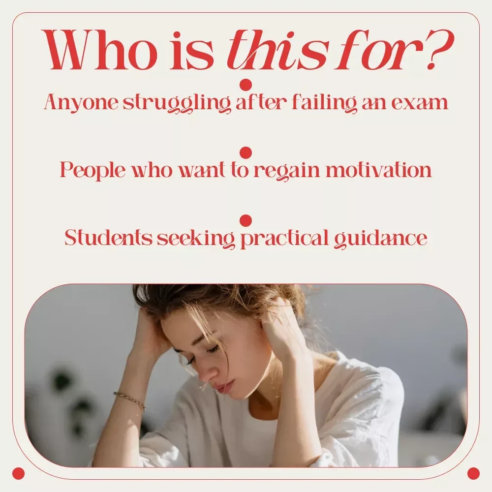 Fail Forward: How to Bounce Back Stronger After an Exam Setback | Student Comeback Guide for Confidence, Motivation, and How to Motivate Yourself After Failing an Exam