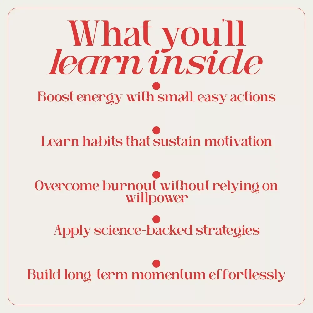 Zero Energy, Full Drive: How to Spark Motivation When You Feel Drained — Guide on How to Get Motivated When You Have No Energy