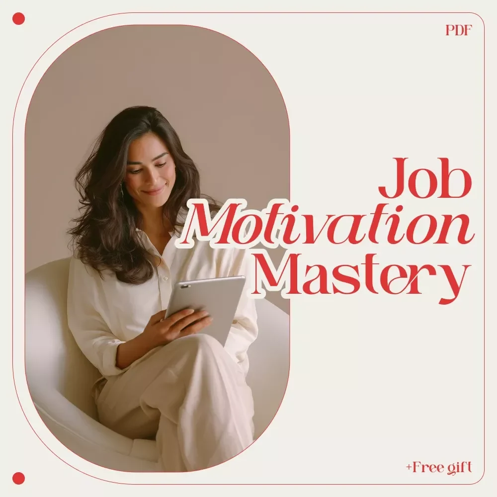 Job Motivation Mastery: Your Quick-Action Checklist to Get Moving! - Digital Download Guide to Jumpstart Your Job Search