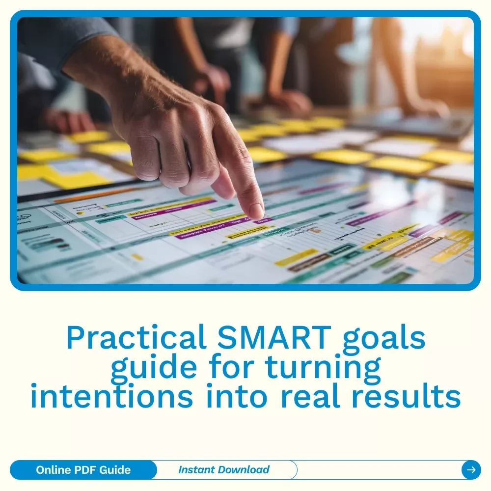 SMART Moves: Real-World Goal Setting That Works | Practical Guide with Examples of SMART Goals | Digital Download for Students, Professionals & Personal Growth