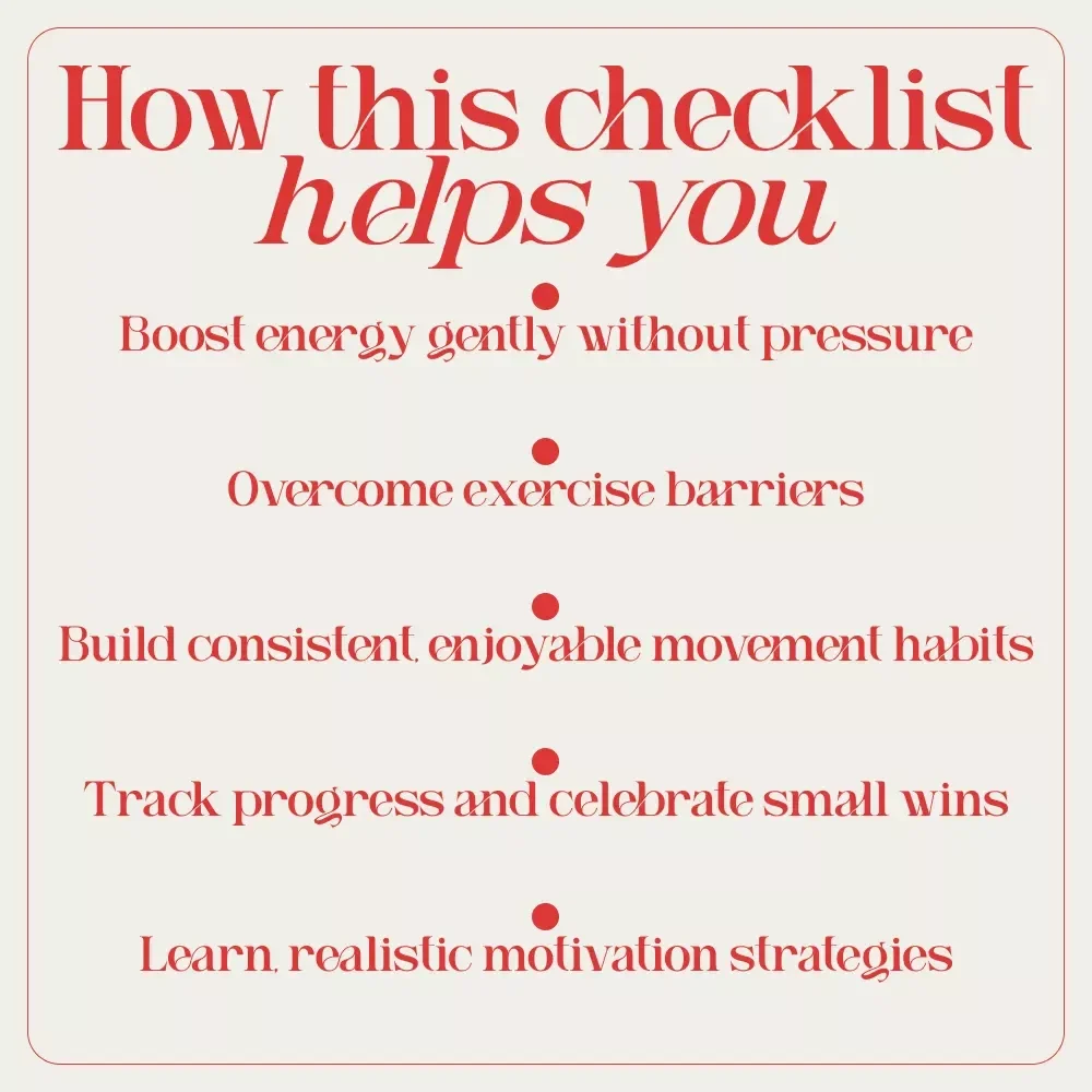 Get Moving: Your Simple Checklist to Workout Motivation When Depressed – How to Motivate Yourself to Workout When Depressed Guide