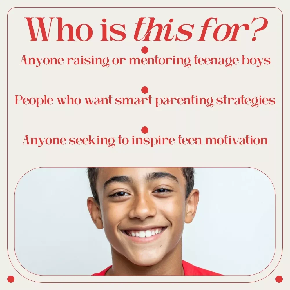 Checklist: Ignite Your Teenage Son’s Motivation — Simple Steps to Spark Lasting Drive | Digital Download, Parenting Guide, eBook, Teen Motivation Tips