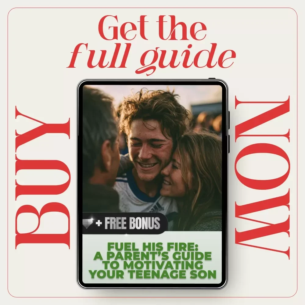 Fuel His Fire: A Parent’s Guide to Motivating Your Teenage Son – Digital Download eBook, Checklist & Guide to Inspire Teenage Boys