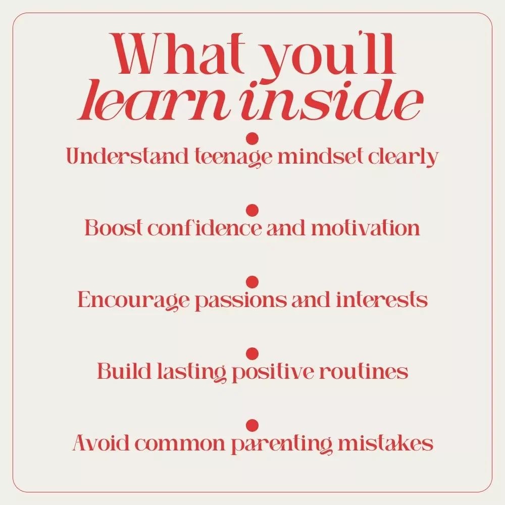 Fuel His Fire: A Parent’s Guide to Motivating Your Teenage Son – Digital Download eBook, Checklist & Guide to Inspire Teenage Boys