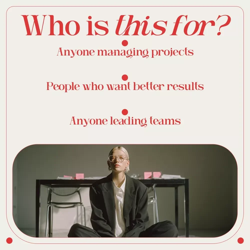The “Deadline-Driven Manager” Checklist | Team Productivity Checklist, Deadline Management Guide, Leadership Workflow Tool for Managers