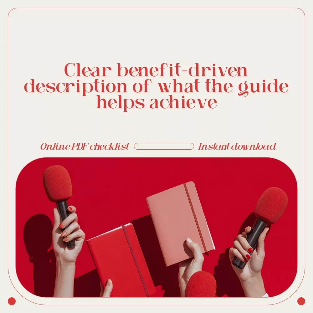 The “No Energy, No Problem” Motivation Kickstart Checklist: How to Get Motivated When You Have No Energy Digital Download
