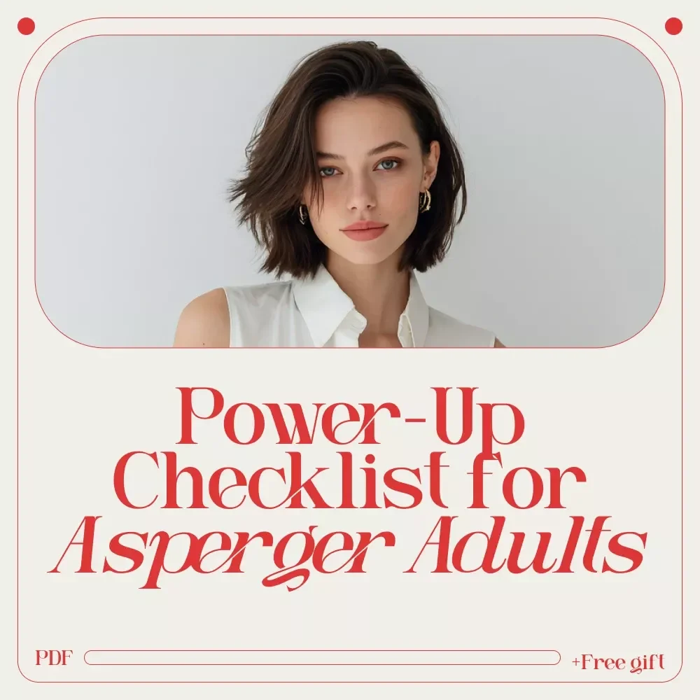 The Motivation Power-Up Checklist for Asperger Adults – Digital Download eBook, Guide, and Checklist to Boost Focus, Build Routines, and Stay Motivated