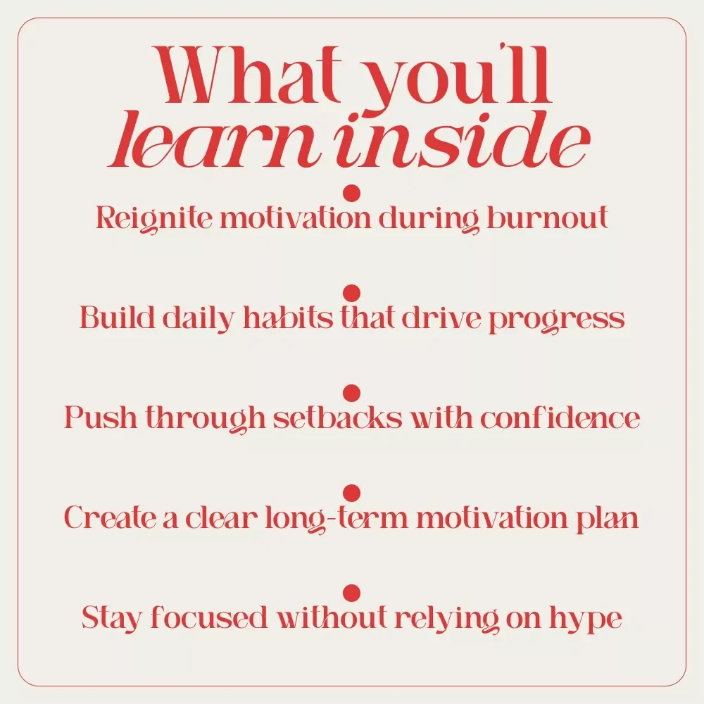 Fuel Your Fire: Staying Motivated on the Entrepreneurial Journey | Entrepreneur Motivation Guide, Business Mindset eBook, Daily Momentum & Long-Term Success Planner