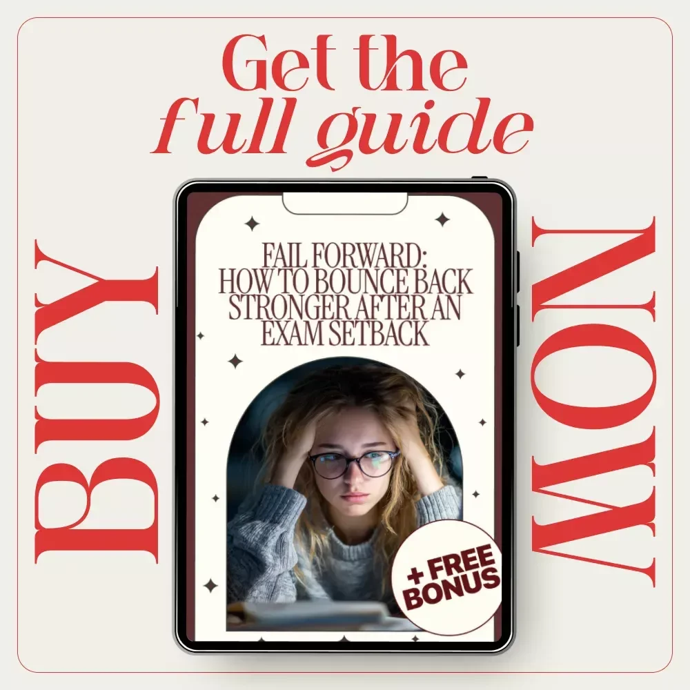 Fail Forward: How to Bounce Back Stronger After an Exam Setback | Student Comeback Guide for Confidence, Motivation, and How to Motivate Yourself After Failing an Exam