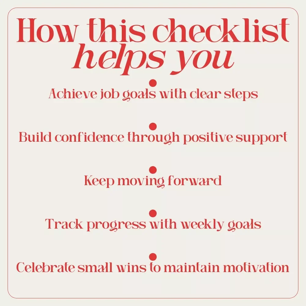 Job Motivation Mastery: Your Quick-Action Checklist to Get Moving! - Digital Download Guide to Jumpstart Your Job Search