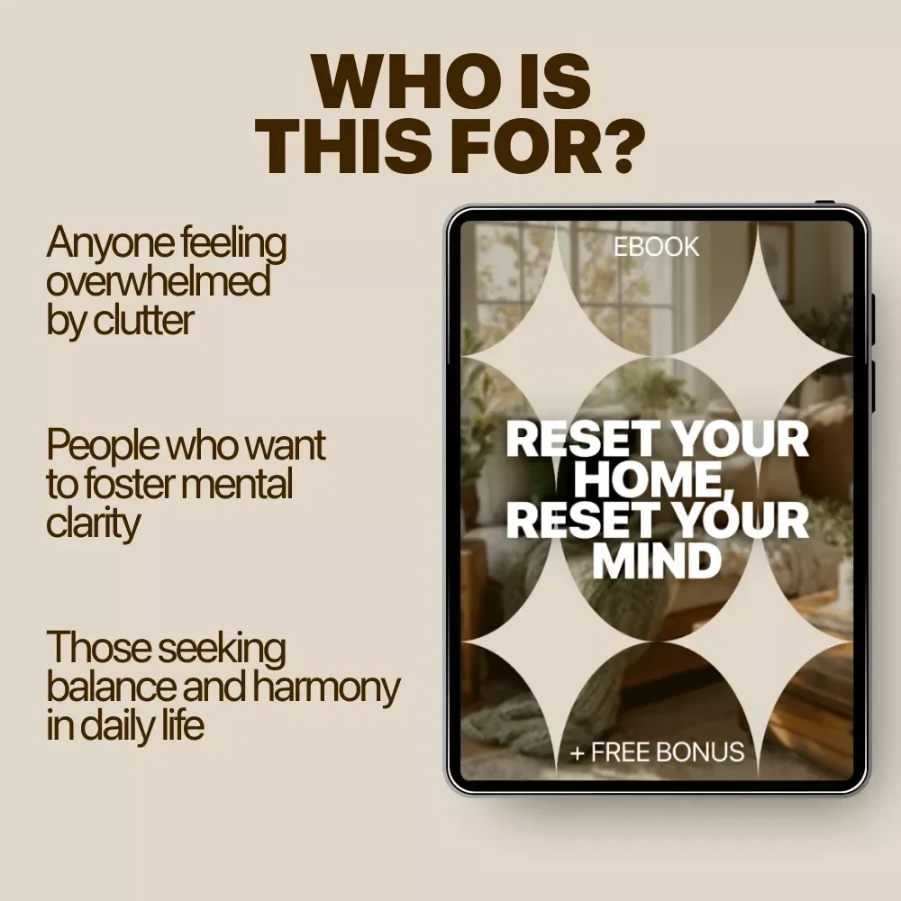 Reset Your Home, Reset Your Mind: A Simple Home Reset Routine eBook
