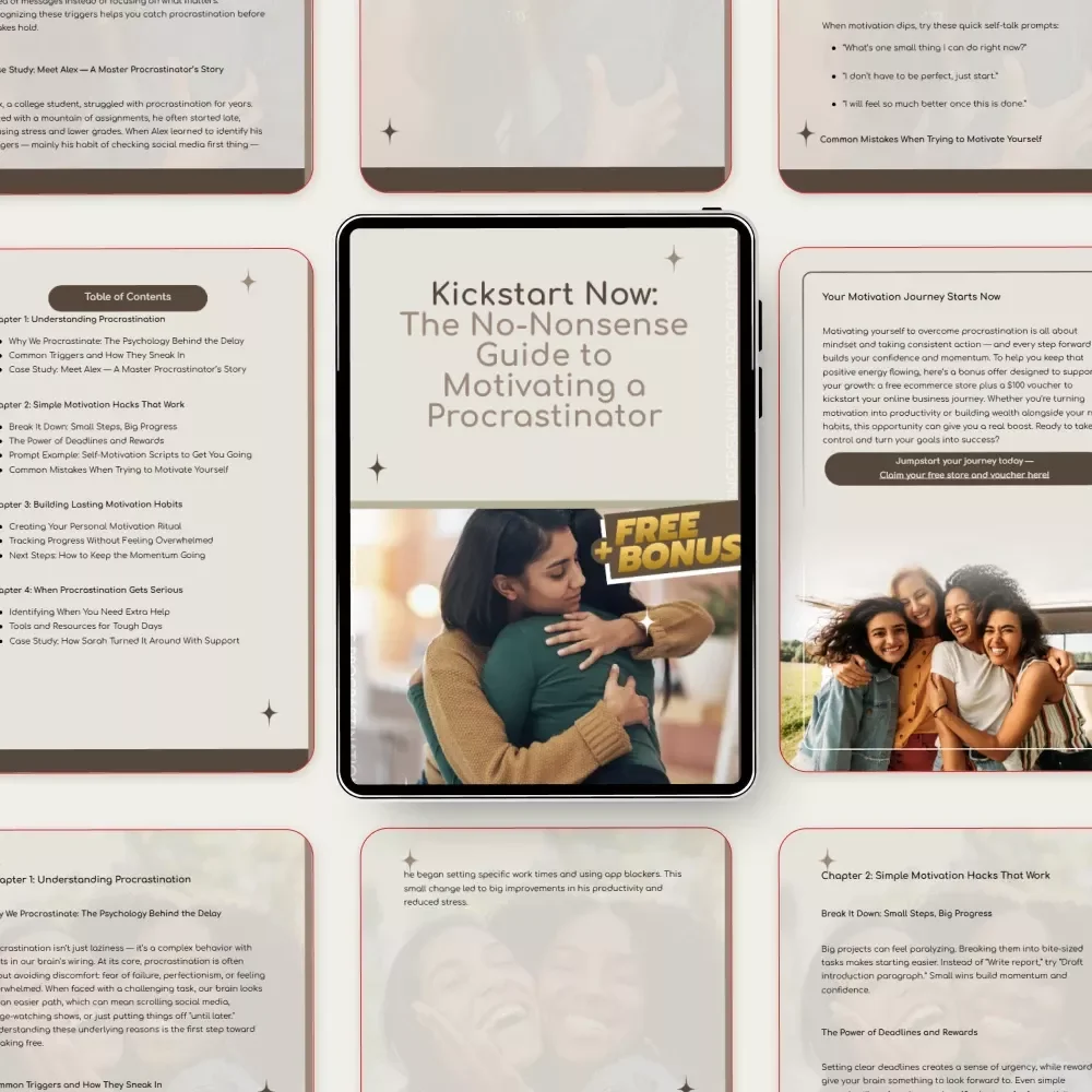 Kickstart Now: The No-Nonsense Guide to Motivating a Procrastinator | Practical Guide for How to Motivate a Procrastinator & Build Real Momentum