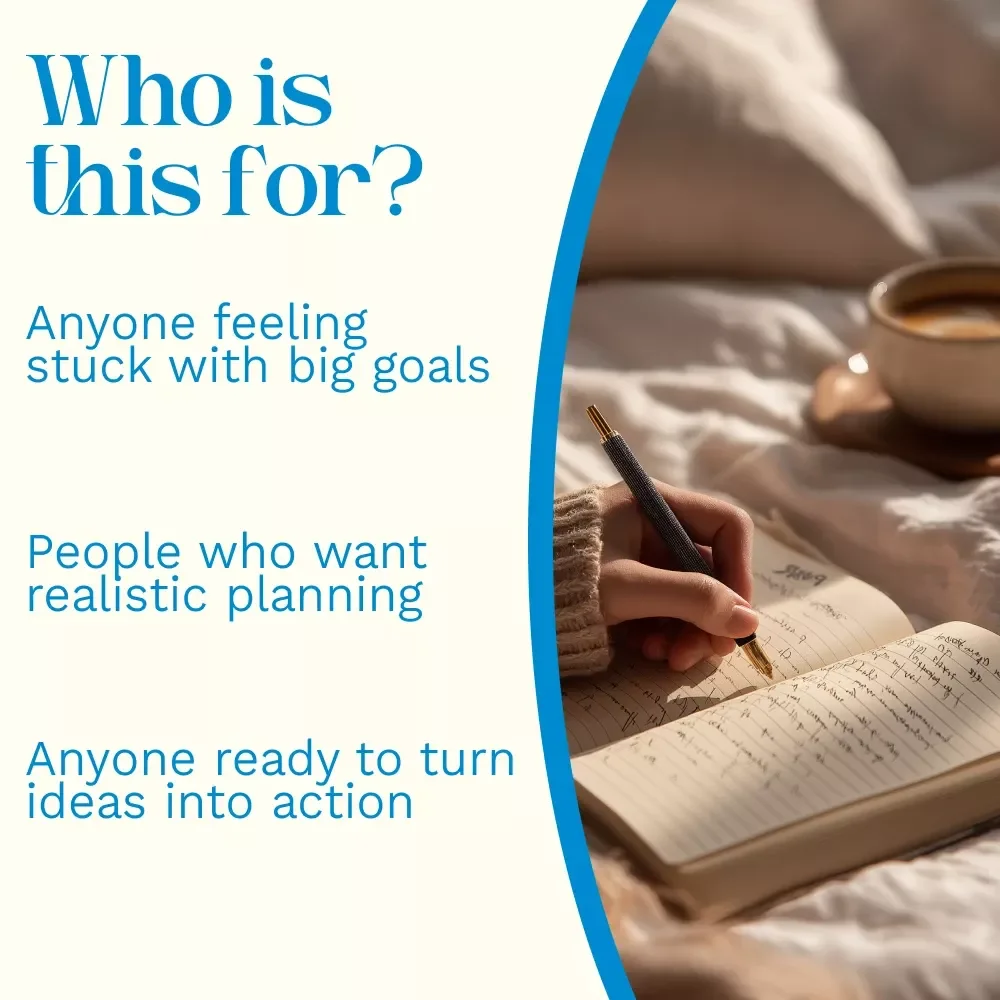 The Reality-Check Goal-Setting Checklist – Printable Goal Setting Checklist, SMART Goals Planner, Digital Download for Productivity & Personal Growth