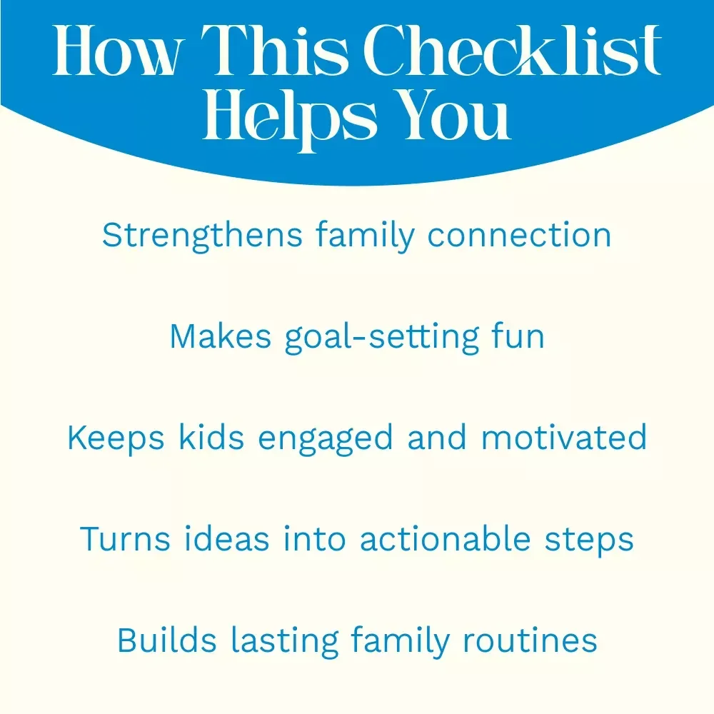 Family Goal-Getter Checklist: Build Your Stronger, Happier Family Step-by-Step – How to Set Family Goals Easily