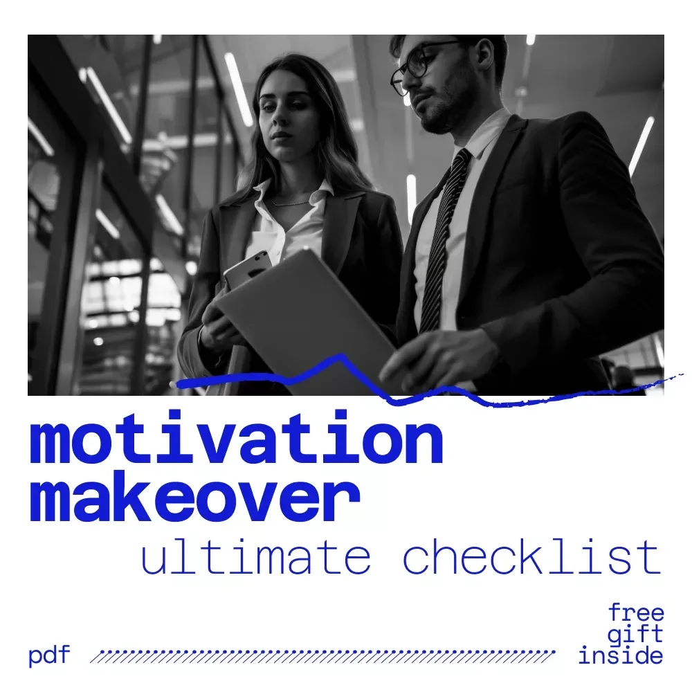 Motivation Makeover: The Ultimate Checklist for Reviving an Underperforming Team Member – How Do You Motivate an Underperforming Team Member Digital Download