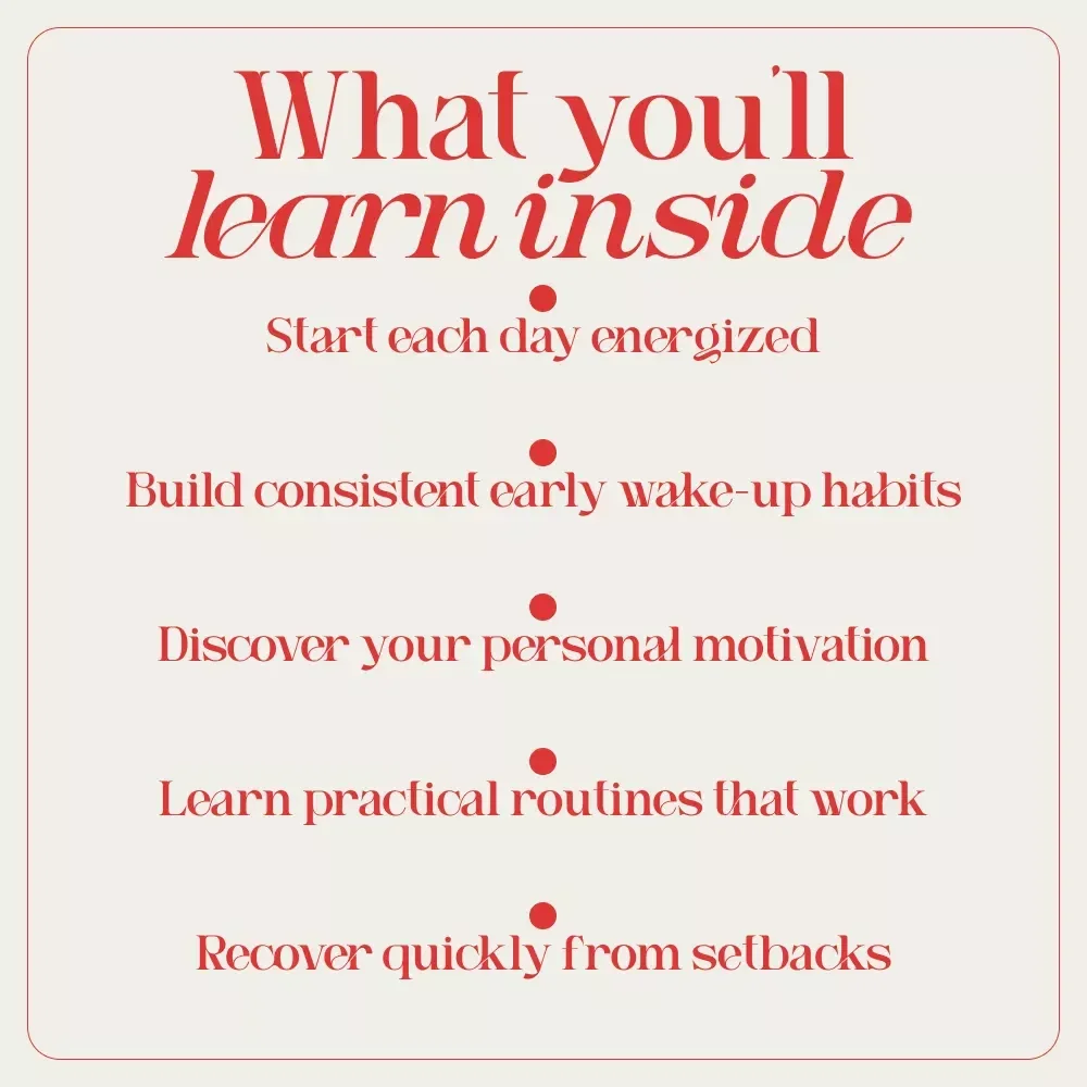 Rise & Shine: Your Ultimate Guide to Waking Up Early with Motivation – How to Motivate Yourself to Wake Up Early
