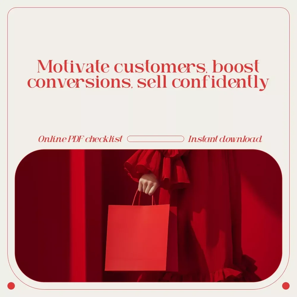 The Ultimate Customer Motivation Checklist: Spark Sales Like a Pro | Digital Marketing Guide for Sales Psychology, Customer Buying Behavior & High-Converting Offers