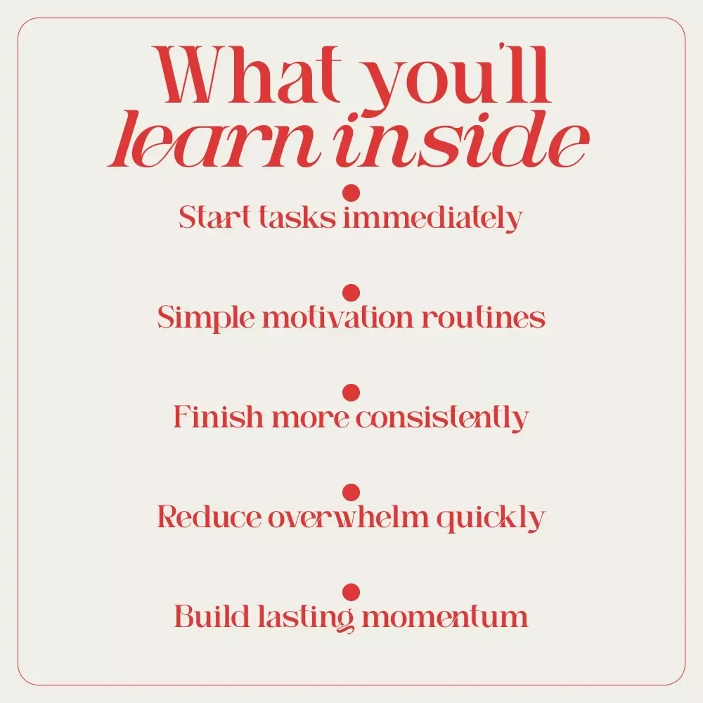 Kickstart Now: The No-Nonsense Guide to Motivating a Procrastinator | Practical Guide for How to Motivate a Procrastinator & Build Real Momentum