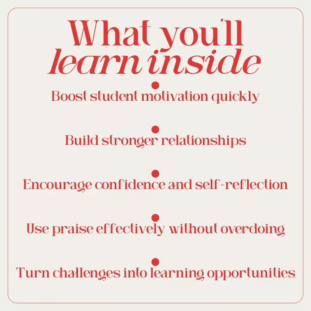 Spark Their Shine: A Practical Guide to Encouraging Students – How to Encourage Students, Boost Motivation, and Build Positive Learning Relationships