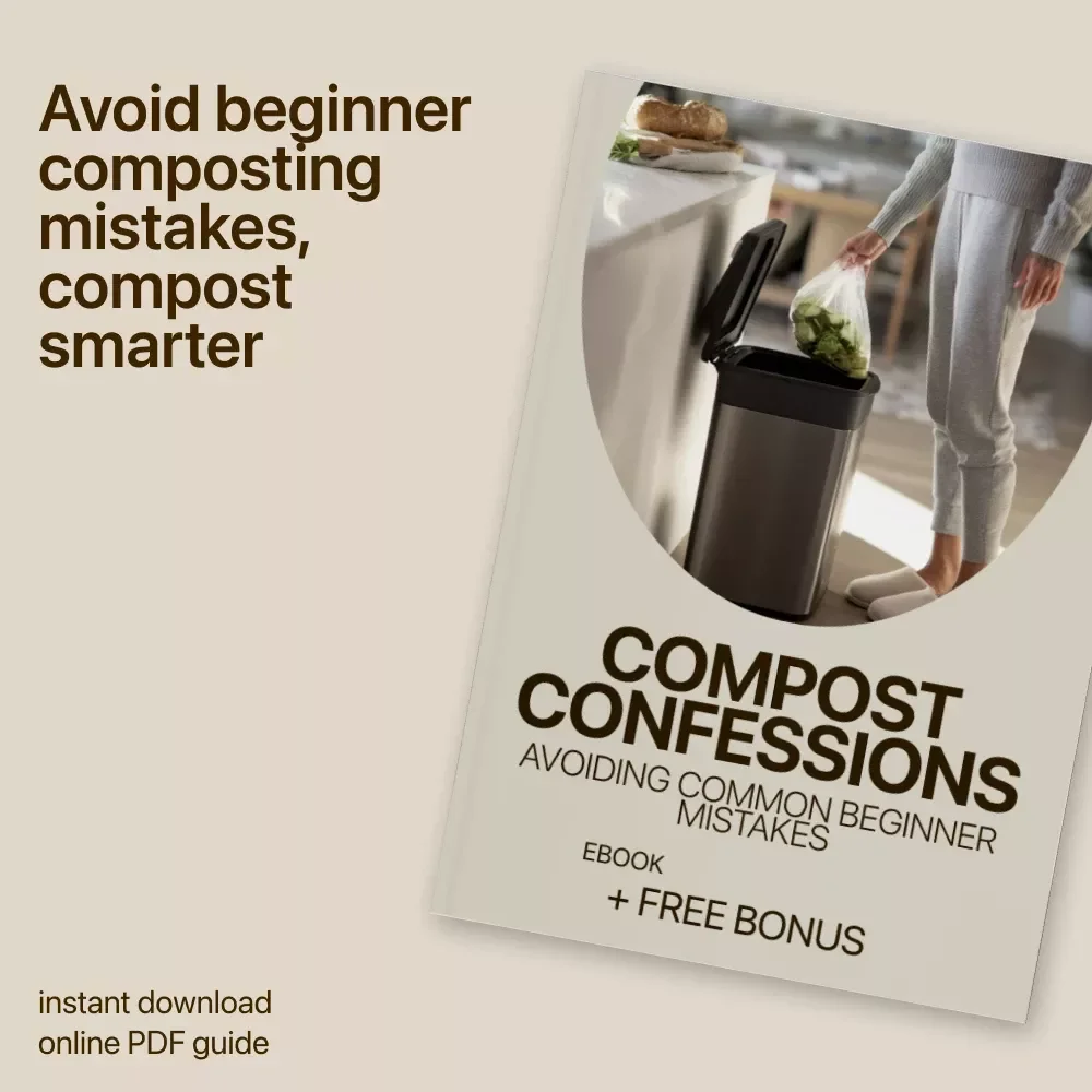 Compost Confessions: Avoiding Common Beginner Mistakes | Easy Composting eBook for Beginners | Learn Composting Mistakes Beginners Make & Build Healthy Soil