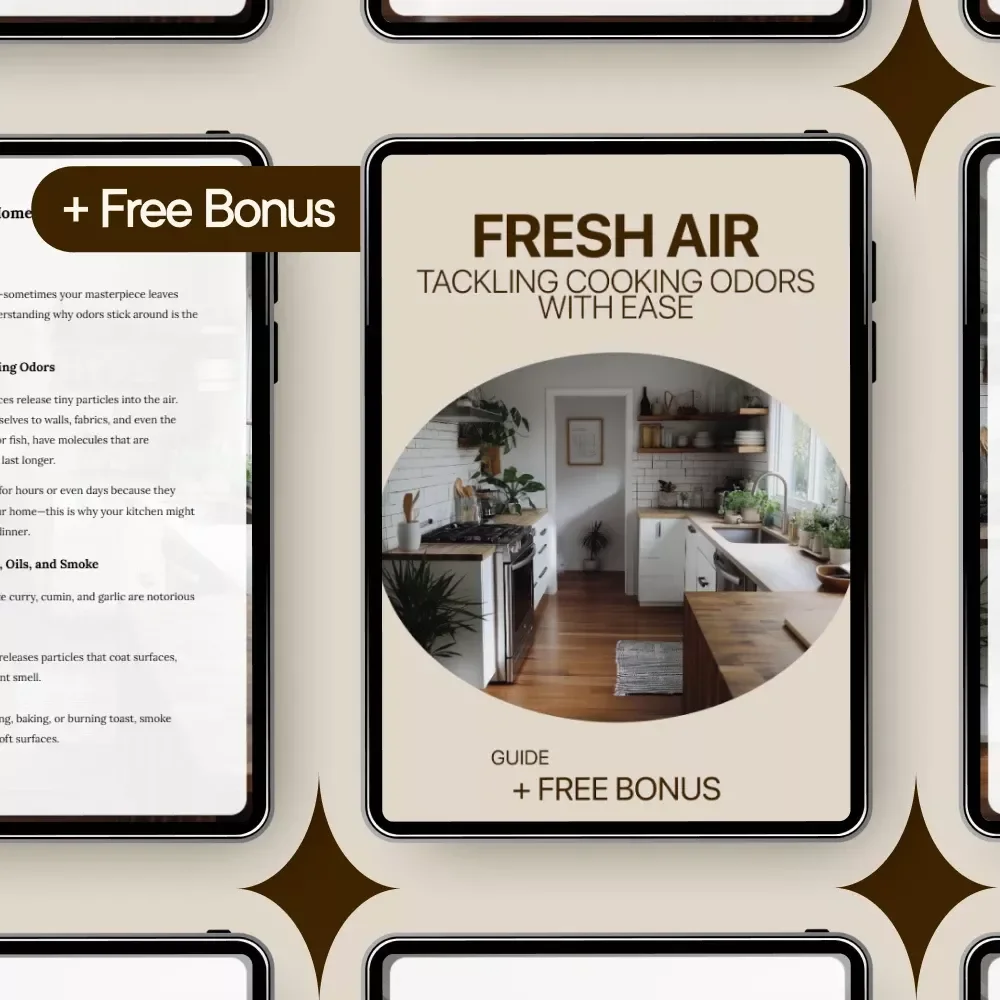 Fresh Air, Happy Home: Tackling Cooking Odors with Ease - A Complete Guide to Eliminating Cooking Smells in Your Home