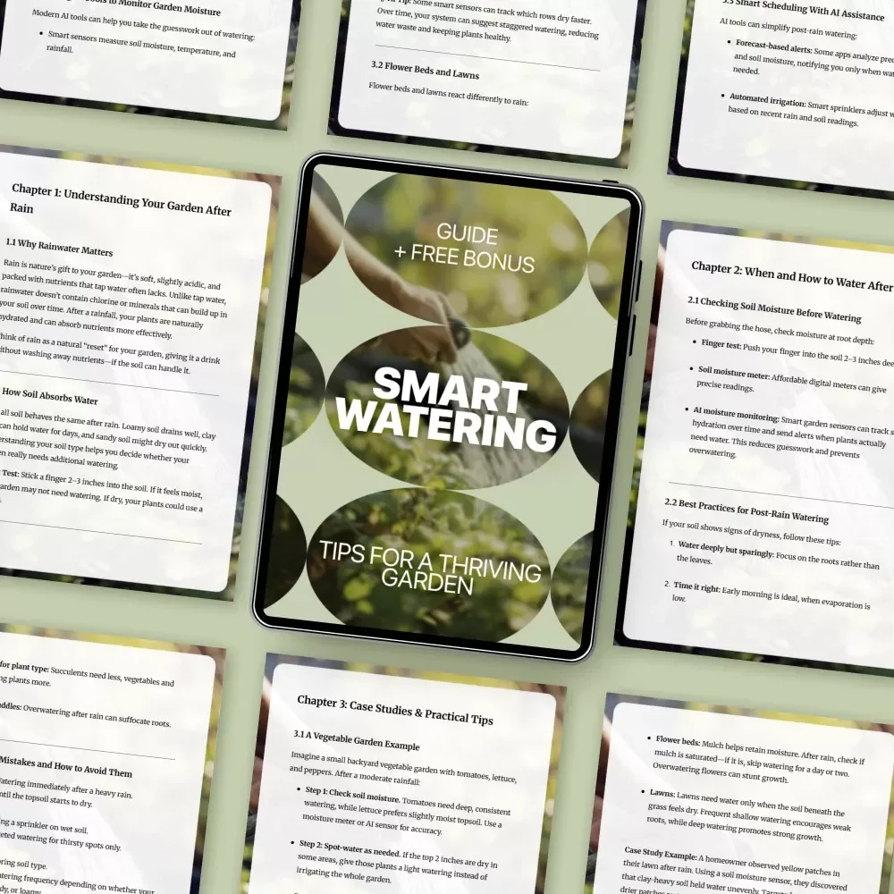 Rain or Shine: Smart Watering Tips for a Thriving Garden | Practical Guide for Watering Garden After Rain, Healthy Soil & Smarter Irrigation