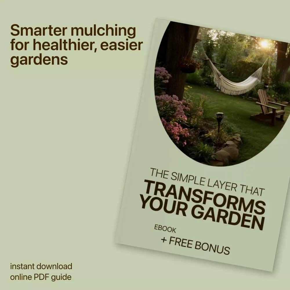 Mulch Magic: The Simple Layer That Transforms Your Garden | Smart Gardening eBook on mulch benefits for Healthier Soil & Easier Maintenance