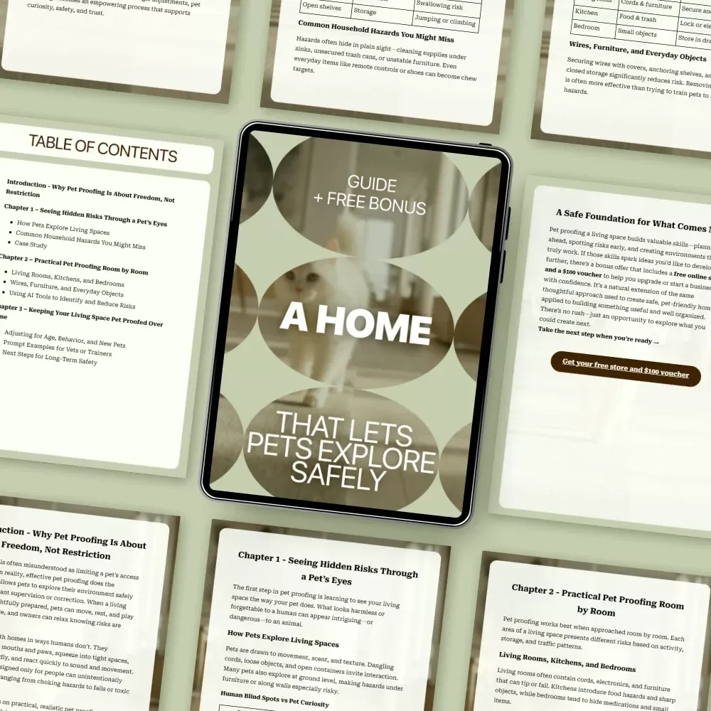 A Home That Lets Pets Explore Safely: The Ultimate Guide to Pet Proofing Your Living Space