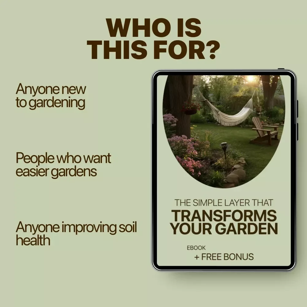 Mulch Magic: The Simple Layer That Transforms Your Garden | Smart Gardening eBook on mulch benefits for Healthier Soil & Easier Maintenance