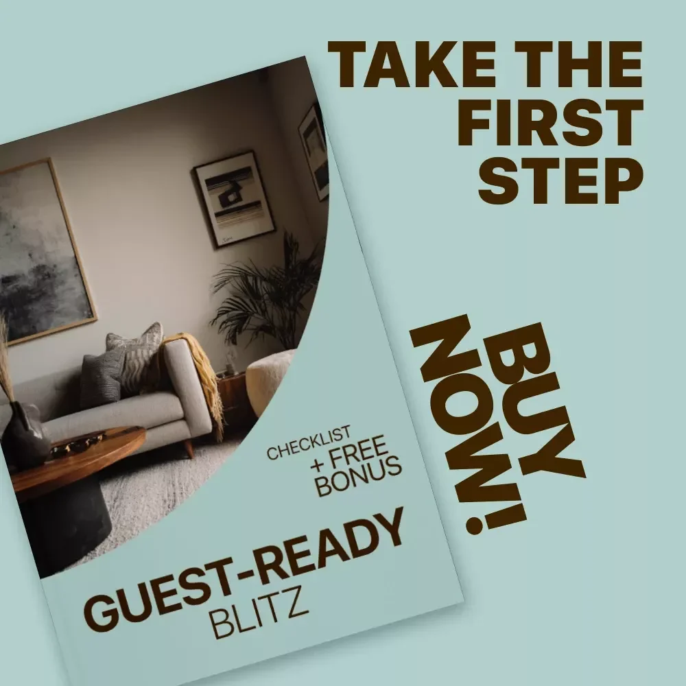 Guest-Ready Blitz | Emergency Guest Cleaning Guide, 10-Minute Speed Cleaning Checklist, Last-Minute Home Reset Digital Download