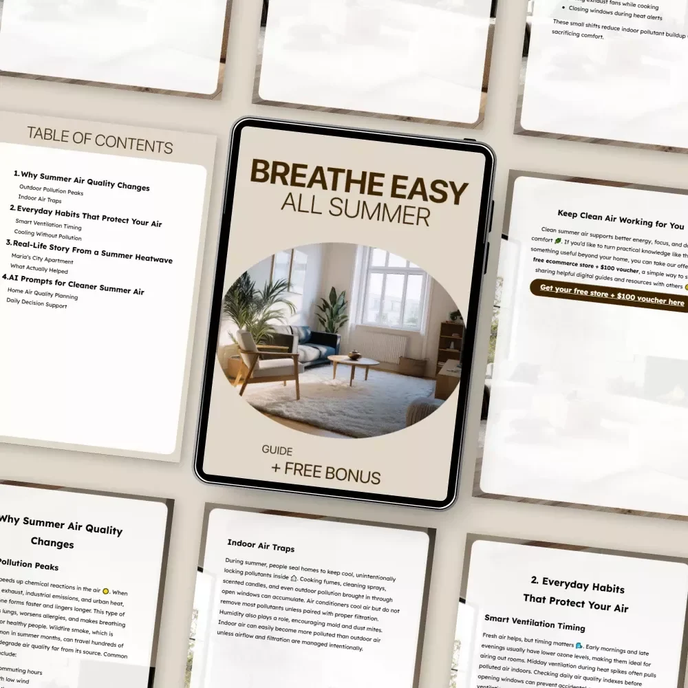 Breathe Easy All Summer: Air Quality Tips & Strategies for a Pollution-Free Season