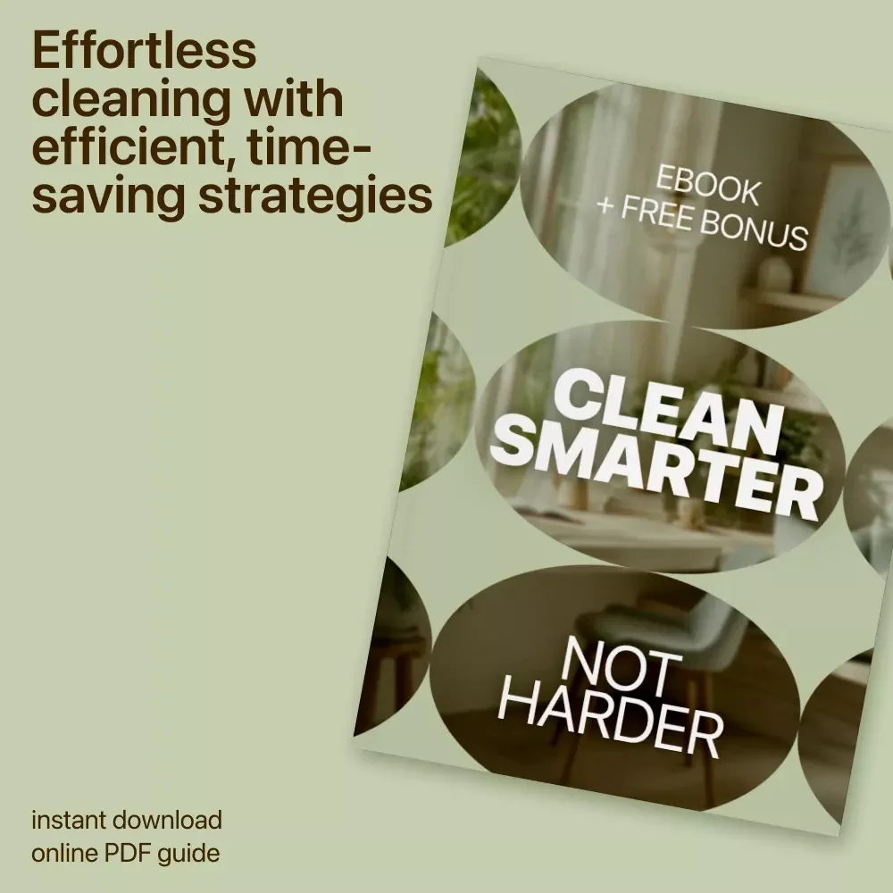 Clean Smarter, Not Harder: The Ultimate Guide to Efficient and Effective Cleaning with Room-by-Room Strategies, Tips, and AI Prompts