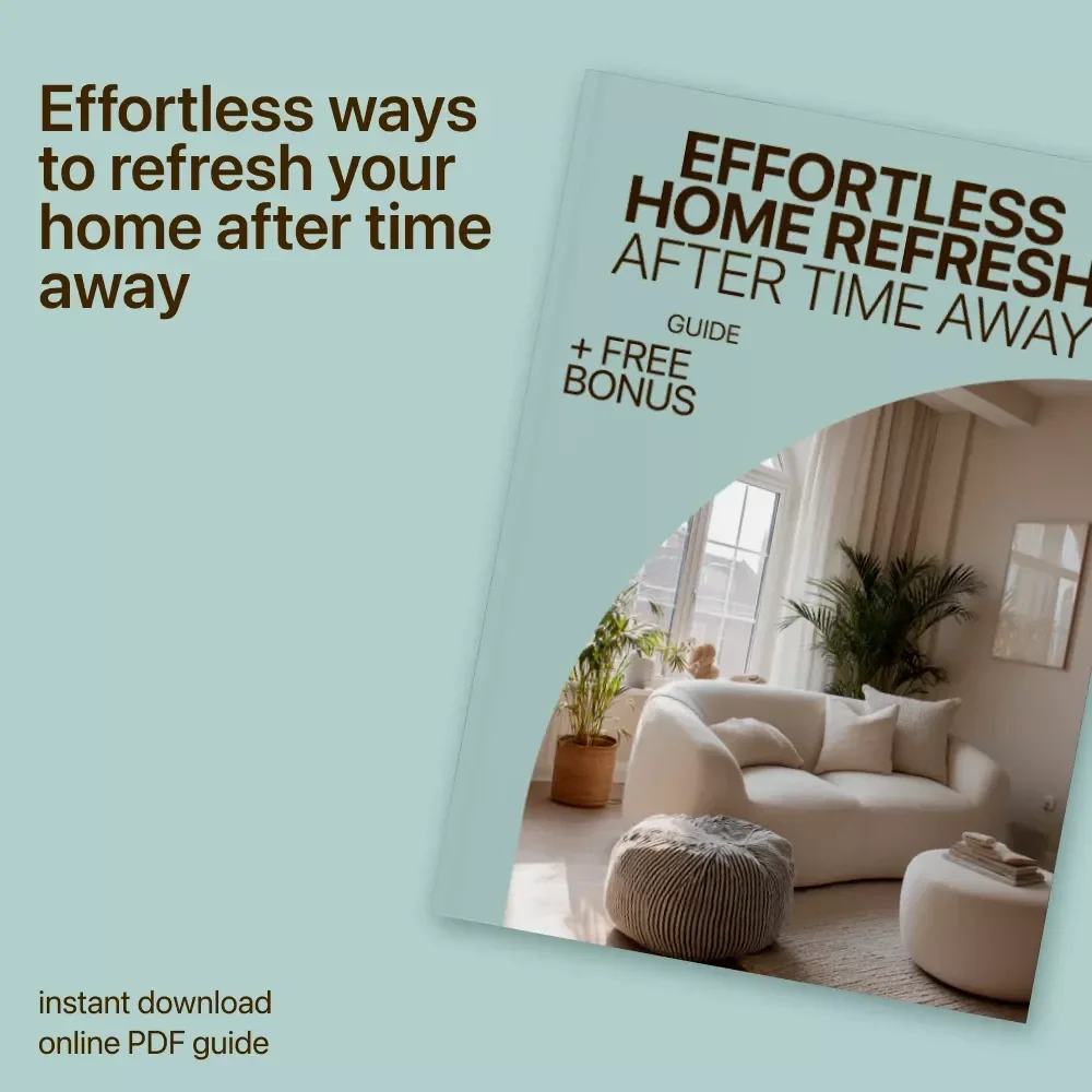 Effortless Home Refresh After Time Away: Quick & Easy Home Reset Guide for Your Weekend Return