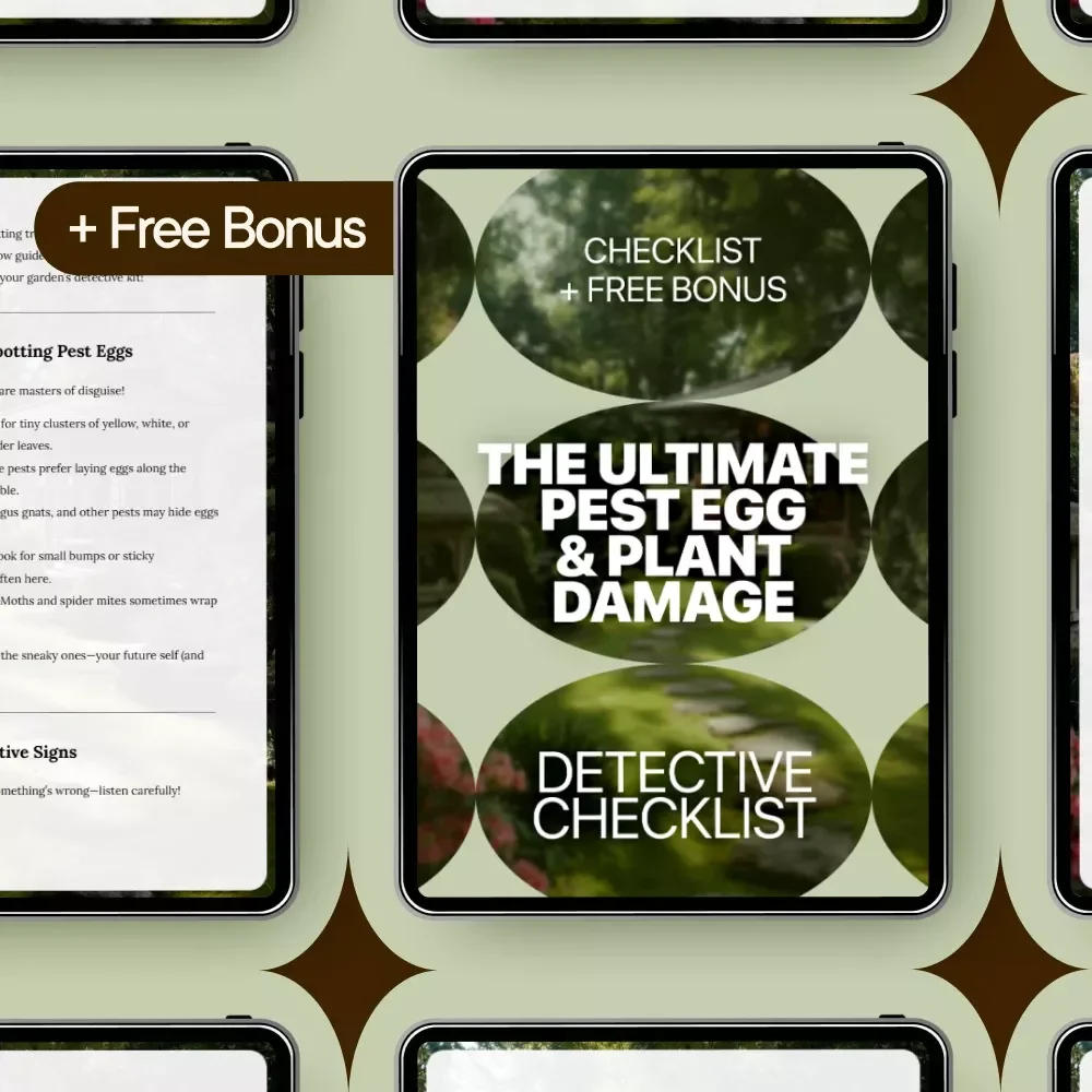 The Ultimate Pest Egg & Plant Damage Detective Checklist - Spot & Prevent Plant Damage Like a Pro