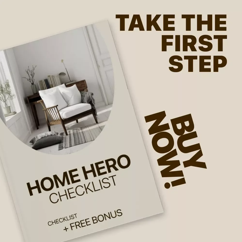 Home Hero Checklist – Seasonal Home Maintenance Checklist by Season | Easy Digital Download for Smarter Homeowners