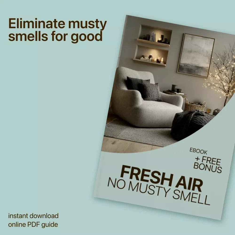 Fresh Air, No Musty Smell – Practical Musty Smell in Home Solutions eBook for Apartments, Basements & Small Spaces